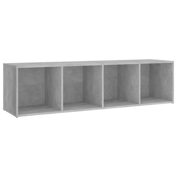 vidaXL TV-Schr&auml;nke 2 Stk. Betongrau 142,5x35x36,5 cm Holzwerkstoff