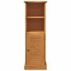 vidaXL Badezimmerschrank VIGO Braun und Honigbraun 37 x 34 x 110 cm
