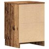 vidaXL Nachttisch Altholz-Optik 38x35x55 cm Holzwerkstoff