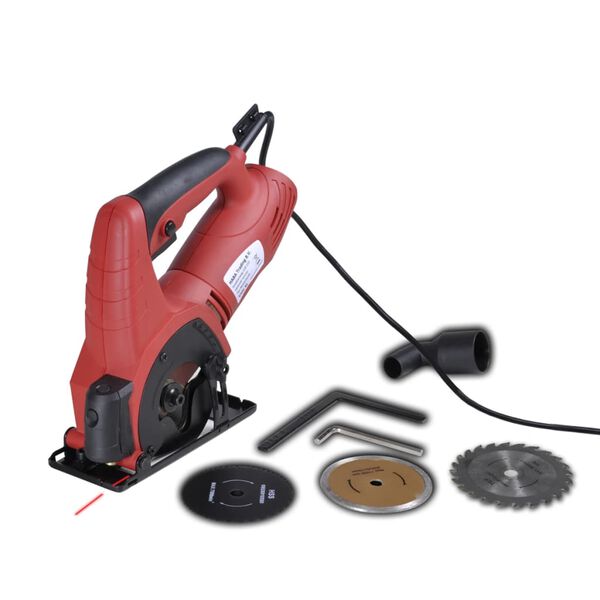 Mini Kreiss&auml;ge mit Laser Handkreiss&auml;ge 600W inkl. Koffer