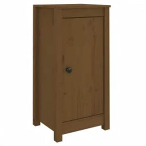 vidaXL Sideboards 2 Stk. Honigbraun 39x35x80 cm Massivholz Kiefer
