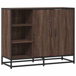 vidaXL Sideboard Braun Eichen-Optik 92x35x76 cm Holzwerkstoff