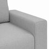 vidaXL 3-Sitzer-Sofa Wolkengrau 220x77x82 cm Stoff