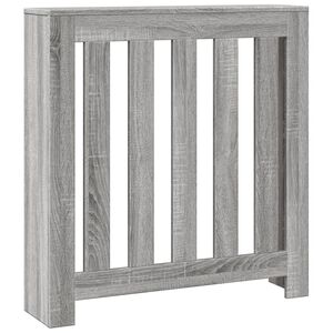 vidaXL Heizk&ouml;rperverkleidung Grau Sonoma 78x20x82 cm Holzwerkstoff