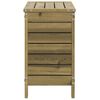 vidaXL Gartenhocker 62x31,5x52 cm Kiefernholz Impr&auml;gniert