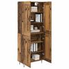 vidaXL Highboard Altholz 69,5 x 34 x 180 cm Holzwerkstoff