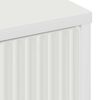 vidaXL Sideboard mit Schubladen Wei&szlig; 89,5 x 33 x 82 cm Holzwerkstoff