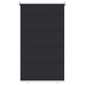 vidaXL Au&szlig;en-Rollos mit UV-Schutz Anthrazit 105 x 140 cm (B x H)