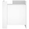 vidaXL Nachttisch Wei&szlig; 45x50x50 cm Holzwerkstoff
