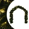 vidaXL Weihnachtsgirlande 48 LEDs Warmes Wei&szlig; PVC