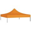 vidaXL Partyzelt-Dach 3x3 m Orange 270 g/m²