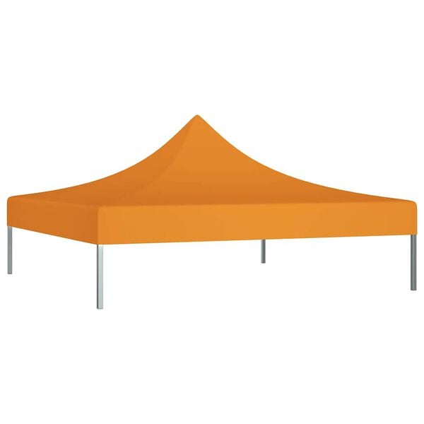 vidaXL Partyzelt-Dach 3x3 m Orange 270 g/m²