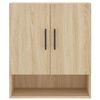 vidaXL Wandschrank Sonoma-Eiche 60x31x70 cm Holzwerkstoff