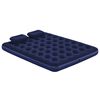 Bestway Luftbett mit Kissen & Luftpumpe Beflockt 203&times;152&times;22 cm 67374