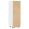 vidaXL Highboard Weiß 37x34x110 cm Massivholz Kiefer