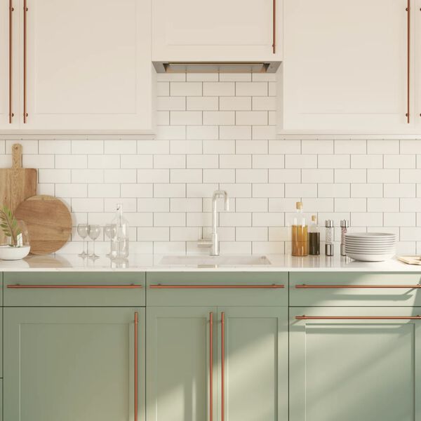 vidaXL M&ouml;belgriffe 20 Stk. Bronzen 480 mm Edelstahl