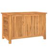 vidaXL Gartenbox mit Beutel 90x50x58 cm Massivholz Teak