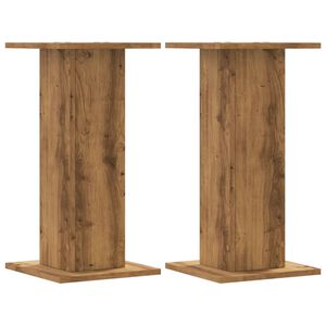 vidaXL Pflanzenst&auml;nder 2 Stk. Artisan-Eiche 30x30x60 cm Holzwerkstoff