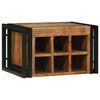 vidaXL Weinregal 2 stk. 46 x 35 x 27,5 cm Massivholz Akazie