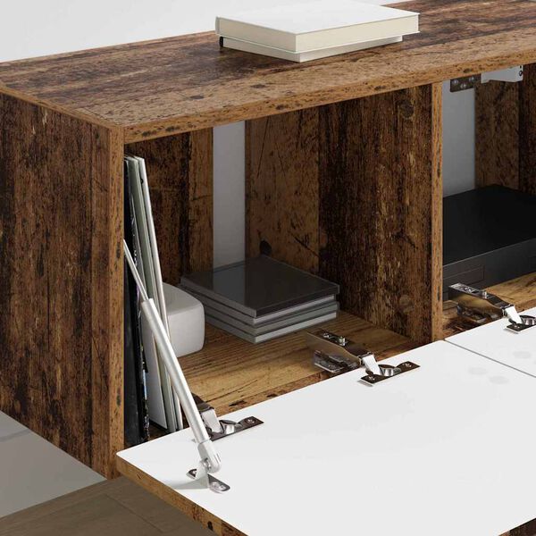 vidaXL TV-Wandschrank Altholz 60 x 31 x 29,5 cm Holzwerkstoff