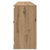 vidaXL Sideboards 3 pcs Artisan-Eiche 70 x 35,5 x 67,5 cm