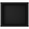 vidaXL TV-Hängeschrank Schwarz 100x30x26,5 cm Holzwerkstoff