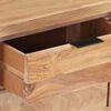 vidaXL TV-Schrank 120x30x42 cm Akazie Massivholz mit Naturkanten