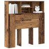 vidaXL Kopfteil Schrank Altholz 100 x 19 x 103,5 cm Holzwerkstoff
