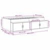 vidaXL Bettrahmen Artisan-Eiche 100 x 200 cm Holzwerkstoff