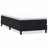 vidaXL Boxspringbett ohne Matratze Schwarz 100x220 cm Samt
