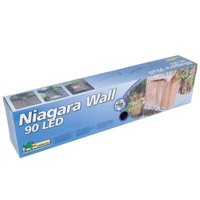 Ubbink Wasserfall mit LEDs Niagara 90 cm Edelstahl 1312126
