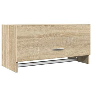 vidaXL Kleiderschrank Sonoma-Eiche 70x32,5x35 cm Holzwerkstoff