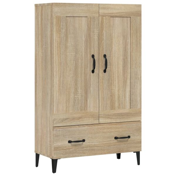 vidaXL Highboard Sonoma-Eiche 70x31x115 cm Holzwerkstoff