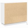 vidaXL LED-Sideboard Wei&szlig; 90 x 32 x 75 cm Holzwerkstoff