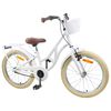 vidaXL Kinderfahrrad 20 Zoll 6-11 Wei&szlig;