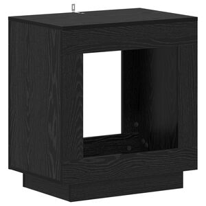 vidaXL Beistelltisch Schwarze Eiche 60 x 40 x 65 cm Holzwerkstoff