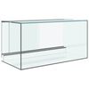 vidaXL Terrarium mit Speicher Transparent 80 x 40 x 40 cm Glas