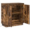 vidaXL LED-Sideboard Ger&auml;ucherte Eiche 71 x 34,5 x 75 cm Holzwerkstoff