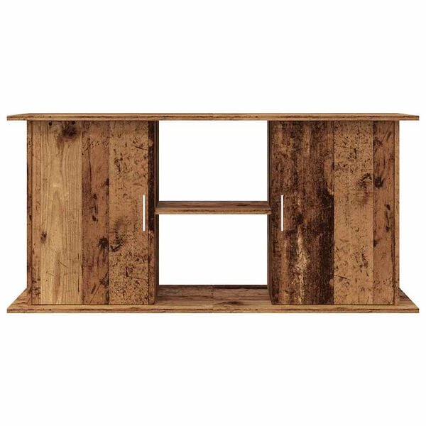 vidaXL Aquariumst&auml;nder Altholz-Optik 121x41x58 cm Holzwerkstoff