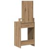 vidaXL Schminktisch Artisan-Eiche 50 x 41 x 140 cm Holzwerkstoff