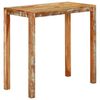 vidaXL Bartisch 112x55x108 cm Altholz Massiv