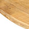 vidaXL Esstisch Rund 175x75 cm Raues Mangoholz