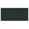 vidaXL Au&szlig;enrollo 90% UV-Block Dunkelgr&uuml;n 350 x 140 cm HDPE