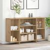 vidaXL Sideboard Artisan-Eiche 120 x 30 x 75 cm Holzwerkstoff