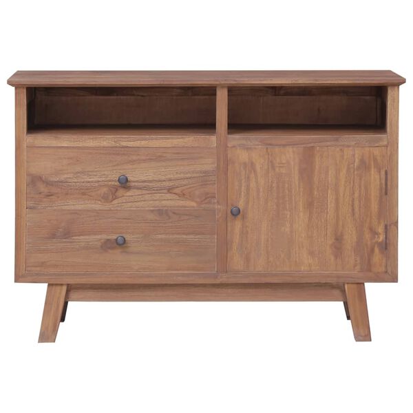 vidaXL Sideboard 100&times;30&times;68 cm Massivholz Teak