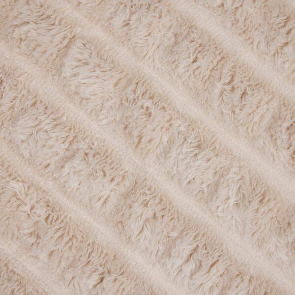 vidaXL &Uuml;berwurfdecke Beige 240 x 220 cm Fleece