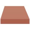 vidaXL Wandregal Wandmontiert 4 pcs Rot 90 x 23,5 x 4 cm Holzwerkstoff