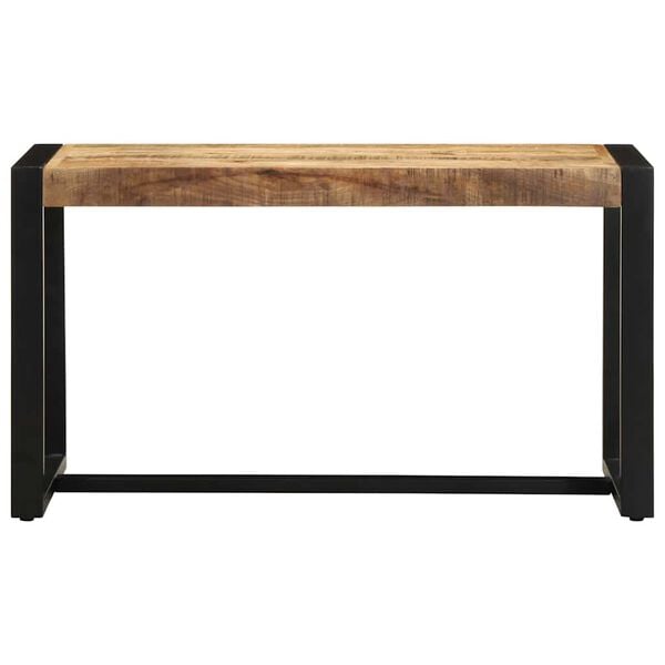 vidaXL Bank 80x35x45 cm Raues Massivholz Mango