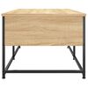 vidaXL Couchtisch Sonoma-Eiche 100x51x40 cm Holzwerkstoff
