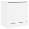 vidaXL Schuhschrank Wei&szlig; 60x34x63,5 cm Holzwerkstoff